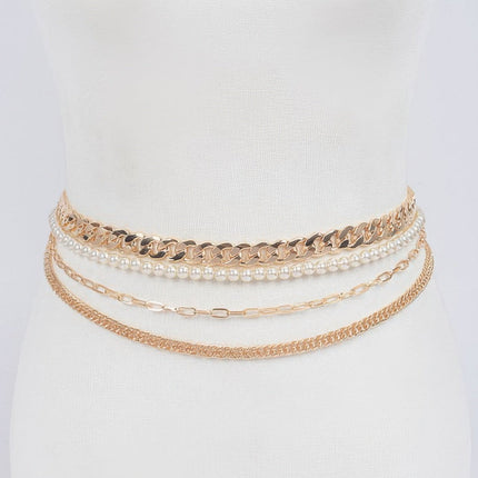 Bowery Multi-Layer Chain Belt
