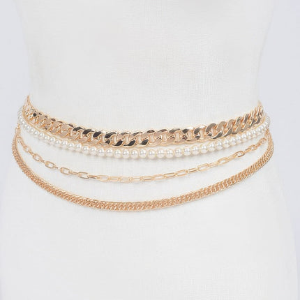 Bowery Multi-Layer Chain Belt