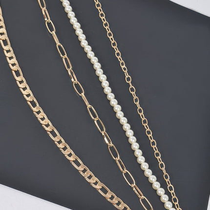 Dumbo Slim Layered Chain Belt