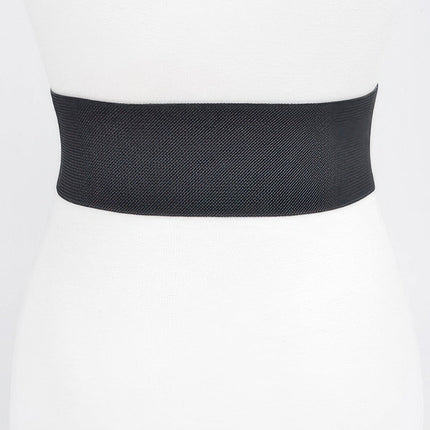 Nolita Rhinestone Buckle Stretch Belt