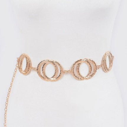 Chelsea Double-Ring Chain Belt