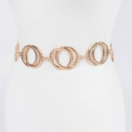 Chelsea Double-Ring Chain Belt