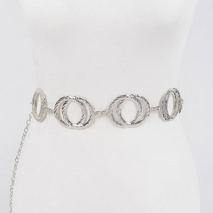 Chelsea Double-Ring Chain Belt