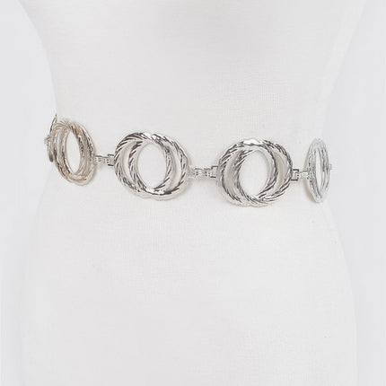Chelsea Double-Ring Chain Belt