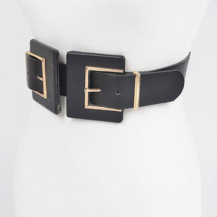 Soho Ring-Accent Waist Belt