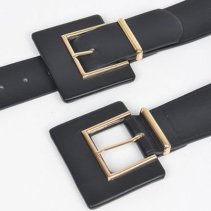 Soho Ring-Accent Waist Belt