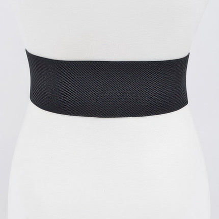 Chinatown Rhinestone Buckle Stretch Belt