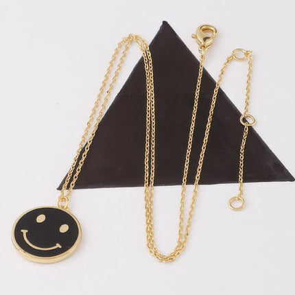 Smiley Face Pendant Necklace