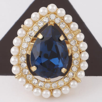 Jeweled Rhinestone Ring