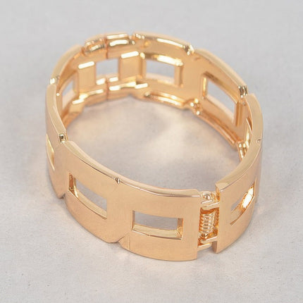 Polished Chain Metal Bracelet