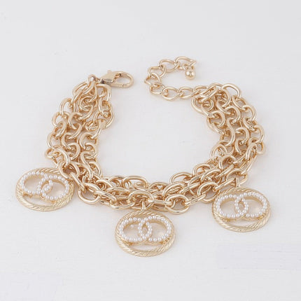Multi OO Charm Bracelet