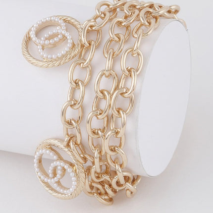 Multi OO Charm Bracelet