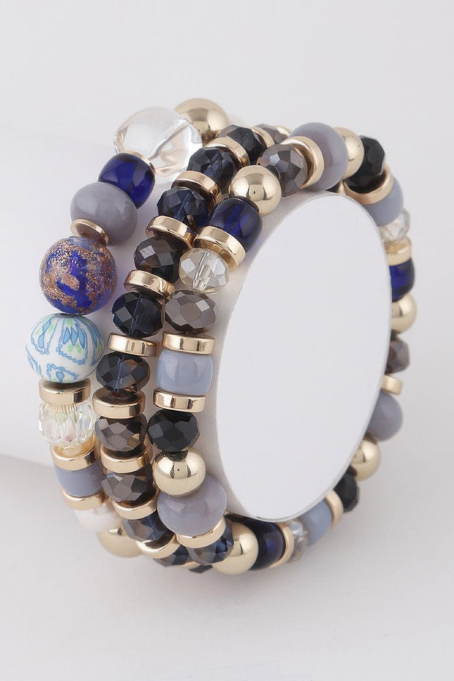 Decorative Stone & Bead Bracelets