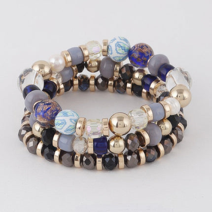 Decorative Stone & Bead Bracelets