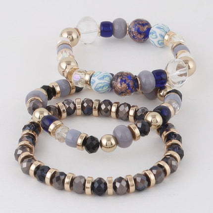 Decorative Stone & Bead Bracelets