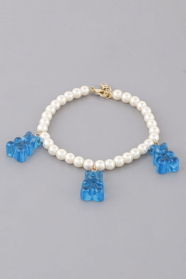Gummy Bear Charms Bracelet — Color Accents