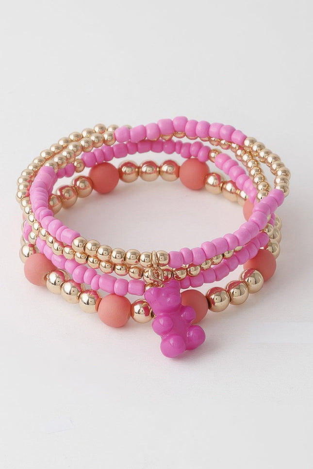 Gummy Bear Charm Bracelet