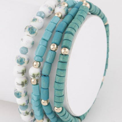 Nature-Inspired Beaded Bracelet