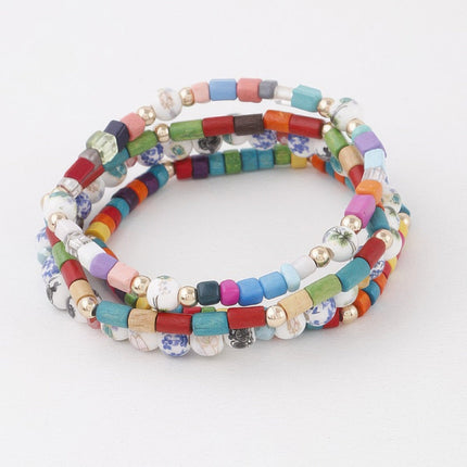 Nature-Inspired Beaded Bracelet