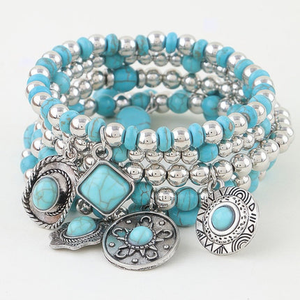Summer Hat Antique-Style Beaded Bracelet