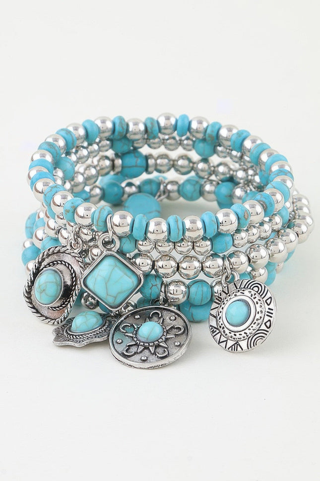 Summer Hat Antique-Style Beaded Bracelet