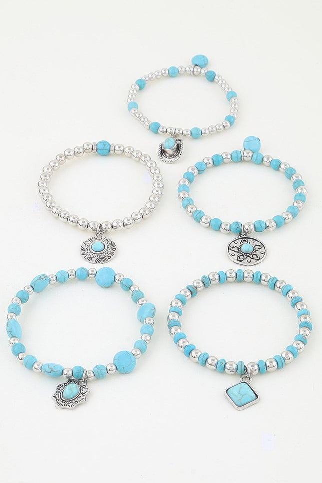 Summer Hat Antique-Style Beaded Bracelet
