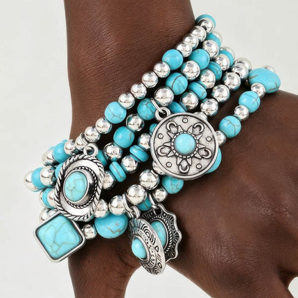 Summer Hat Antique-Style Beaded Bracelet