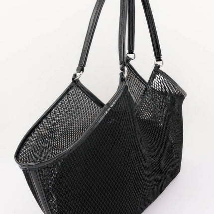 Mesh Tote Bag with Removable Liner
