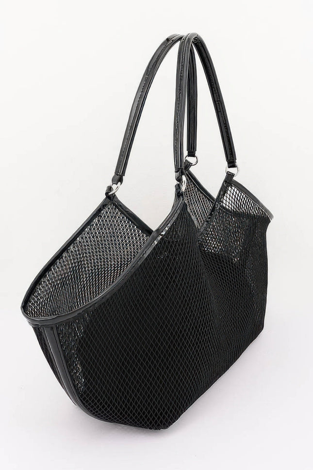 Mesh Tote Bag with Removable Liner
