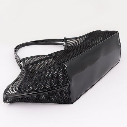 Mesh Tote Bag with Removable Liner