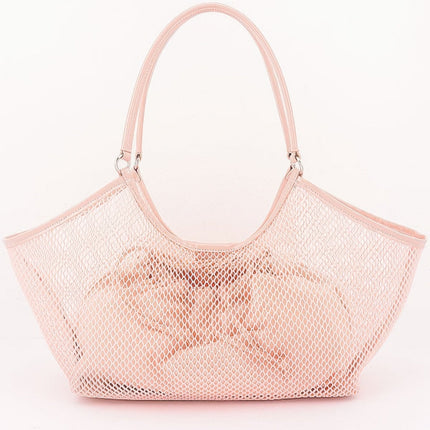 Mesh Tote Bag with Removable Liner