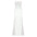 White Sequin Off-Shoulder Evening Gown For Women, Slim Fit, Midtown, BYMANYC New York.