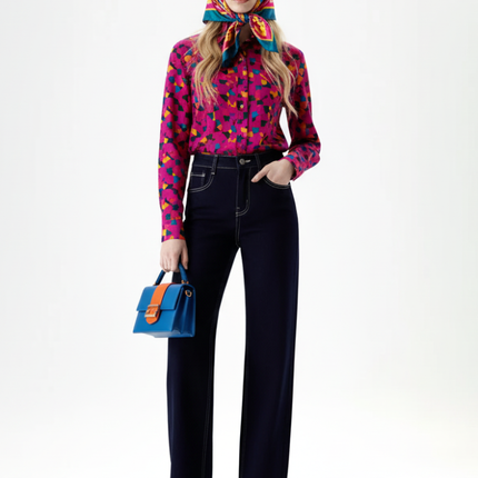 Wide-Leg Cropped Jeans, Fifth Avenue | Women - BYMANYC ® New York