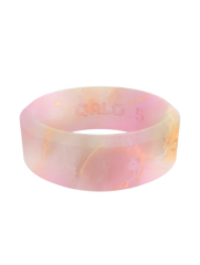 Women's Metallic Marble Modern Silicone Ring