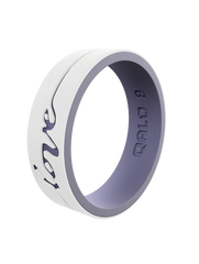 Women's Strata Love Silicone Ring