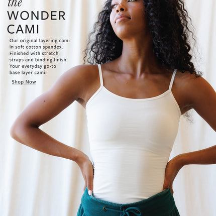 Wonder Cotton Stretch Cami