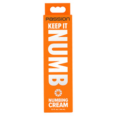 Passion Enhancers Keep it Numb Numbing Cream 1.5oz