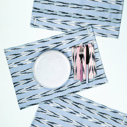 Xela Light Blue Jaspe Placemat
