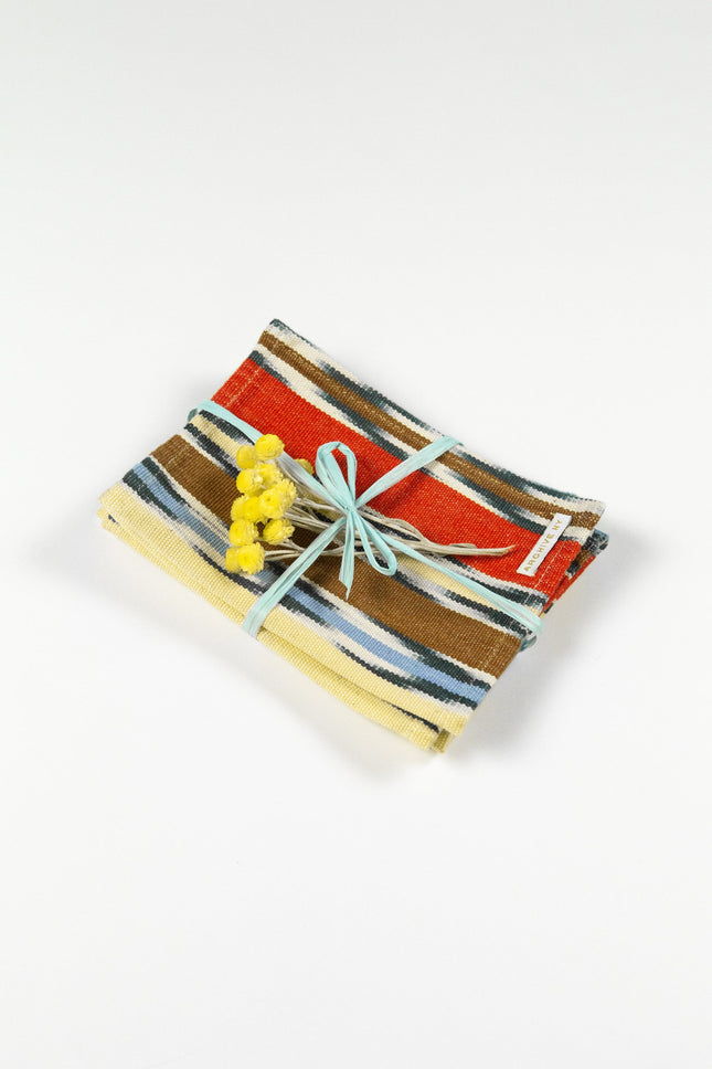 Xela Multi Jaspe Cocktail Napkins Set of 4