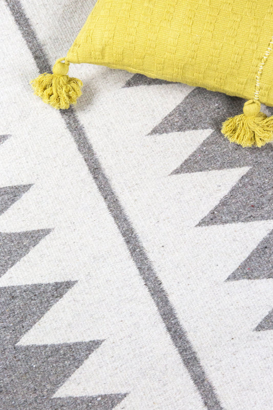 Zapotec Grey Rug #7