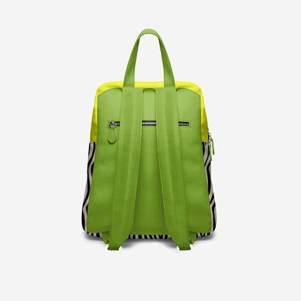 Zebra Jungle Backpack by BYMANYC ® New York – Handmade Vegan Luxury
