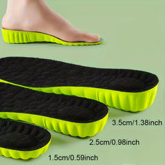 Height Increasing Insoles – Unisex Shock-Absorbing, Anti-Slip & Sweat-Resistant Inserts