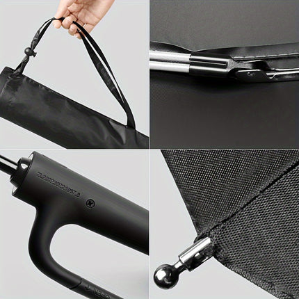 Windproof 20-Rib Folding Umbrella | Automatic, Reinforced, Stylish Grip