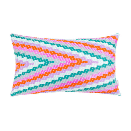 Almolonga Zig Zag Pillow - Orange Multi