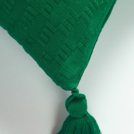 Antigua Pillow - Emerald Green