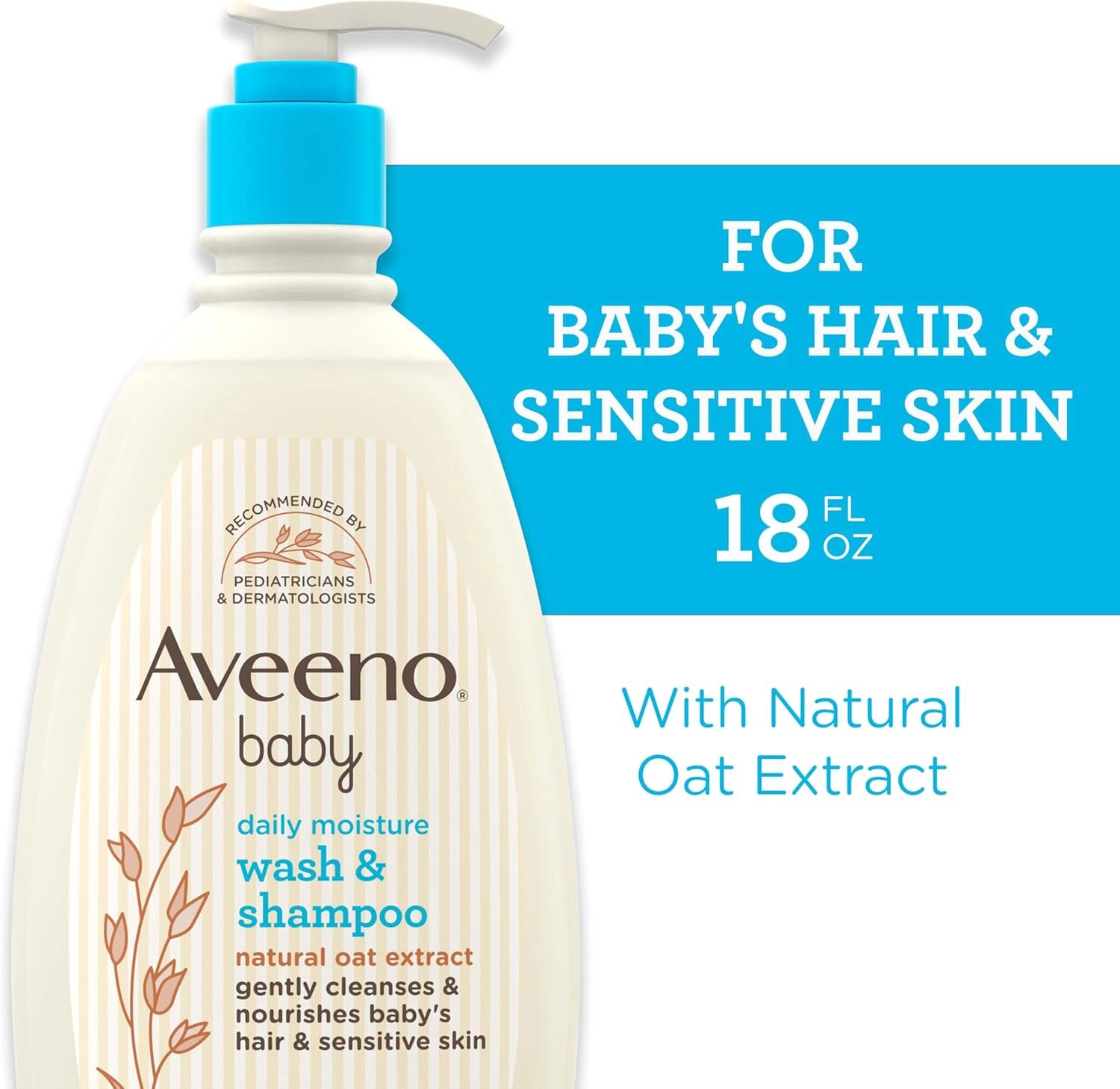 Aveeno Baby Daily Moisture Lotion fragrance free pediatrician recommended