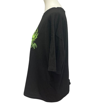 SHEIN Mens Medieval Dragon Graphic Tee — Pre-Owned, Size Small