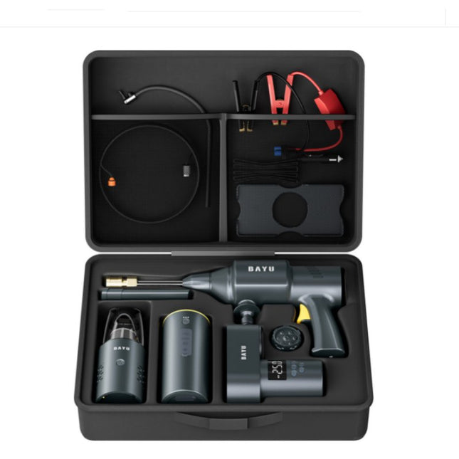 BAYU 6-in-1 Car Care & Emergency Kit