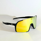 Matte Black | Lens: Photochromic Gray + Gold Mirror
