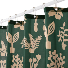 Bohome Foliage Shower Curtains